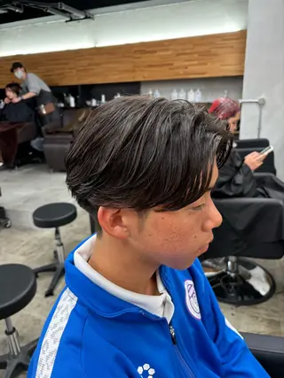 ミディアム パーマ mono / Manatoのヘアスタイル