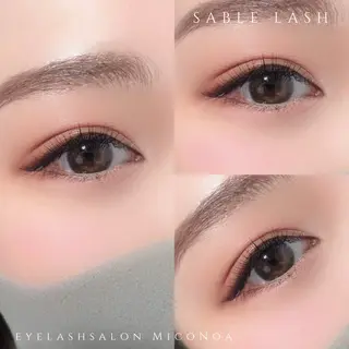 マツエク・マツパ MicoNoa所属・MicoNoa Asamiのマツエク・マツパデザイン