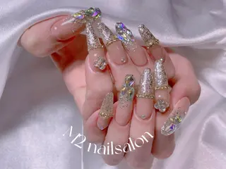 ネイル 長さだし専門店 M2　rikaのネイルデザイン