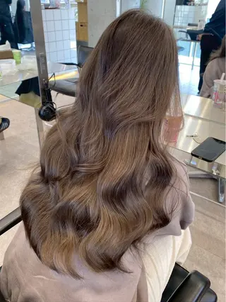 カラー メンズ 原宿 フェザーパーマ fifth イノウエのヘアスタイル