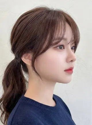 ミディアム 渋谷/ハッシュ レイヤーカット/会田のヘアスタイル