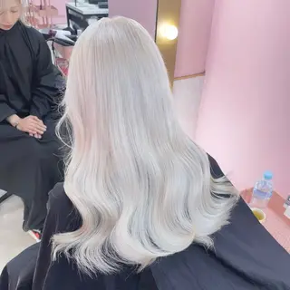 ロング カラー ヘアアレンジ メンズ 🥀韓国アイドルヘア haru🥀のヘアスタイル
