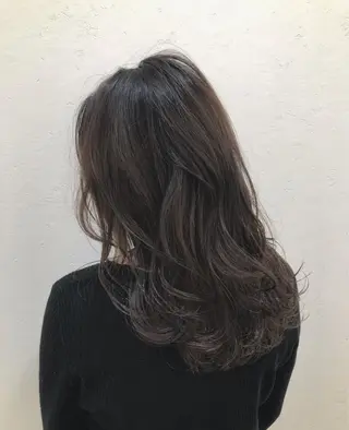 セミロング カラー ニュアンスカラー🫧 加納のヘアスタイル