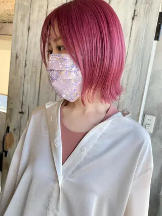 ショート カラー hair studio nico...所属・アイラッシュニコ 麻生のマツエク・マツパデザイン