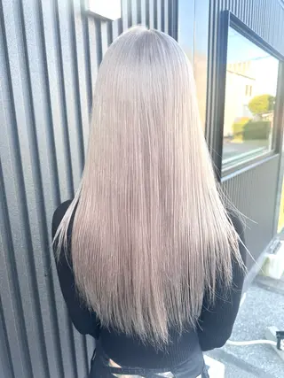 ロング カラー 加藤 佑二のヘアスタイル