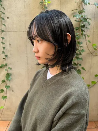 ミディアム ボブ/ショート 吉田竣のヘアスタイル