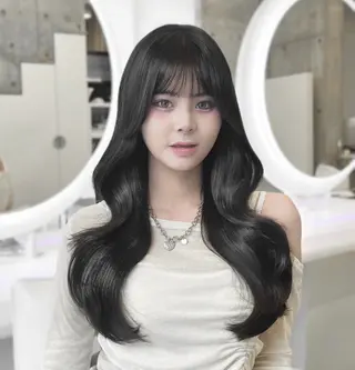 ロング カラー 艶カラー/レイヤー /Hime🤍のヘアスタイル