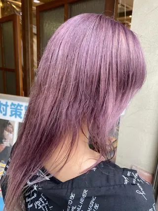 セミロング カラー パーマ ヘアアレンジ メンズ キッズ ネイル マツエク・マツパ emu所属・🌈髪質改善・美髪矯 正・平野瀬乃🌈のヘアスタイル