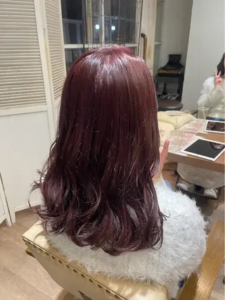 ミディアム ハイレート🤍🫧 池田のヘアスタイル