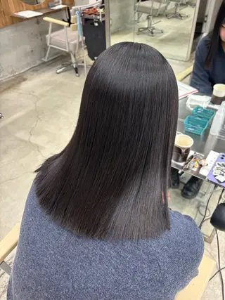 セミロング モテ♡hair 🎠🫧ERIのヘアスタイル