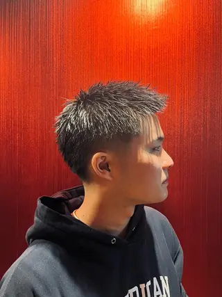 ショート past and new所属・田島 塁のヘアスタイル