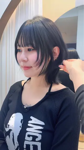ミディアム レイヤーカット ♥kanaのヘアスタイル