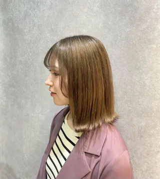 カラー Ash koume᧔♡᧓のヘアスタイル