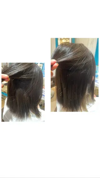 ミディアム パーマ 夏井 沙織のヘアスタイル