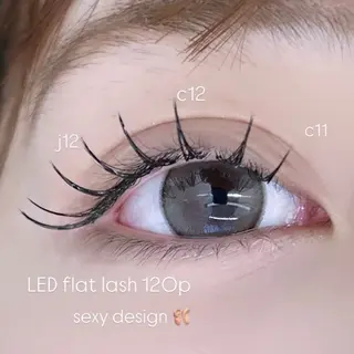 マツエク・マツパ eyelist Yuzu🎀のマツエク・マツパデザイン