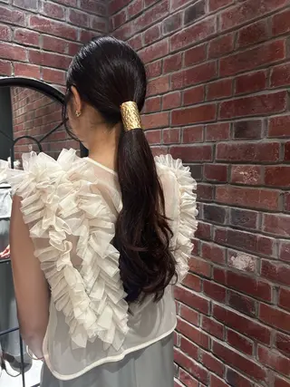 ロング ヘアアレンジ 🌷nanase🌷 gally hairのヘアスタイル