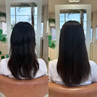 ロング 地毛風カラー/ 吉田菜々子のヘアスタイル