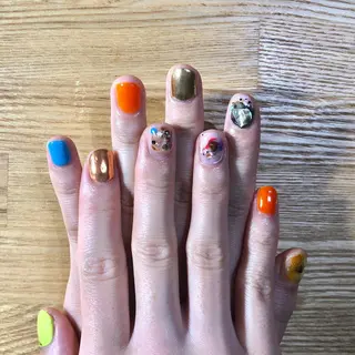 ネイル nailsalon　hue所属・小山 羽奈のネイルデザイン