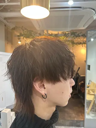 ミディアム メンズ メンズカット／パーマ 中 有晴のヘアスタイル