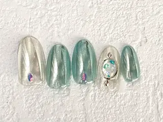 ネイル トップネイリスト Ribbon立川店のネイルデザイン