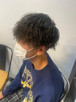 パーマ メンズ ∴Sanae. ∴ トータルビューティーのマツエク・マツパデザイン