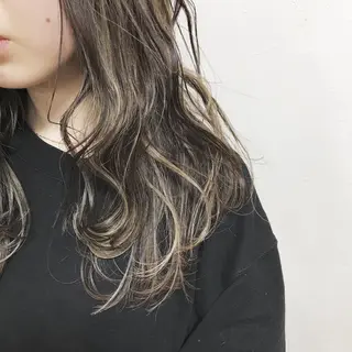 セミロング カラー 髪質改善満足度NO1 山下のヘアスタイル