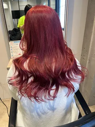 ロング カラー Juna✂️ レイヤー / ボブのヘアスタイル