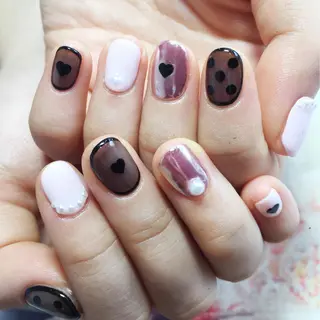 ネイル みよし市 nail salon*pomnal.co所属・Shimada Harukaのネイルデザイン