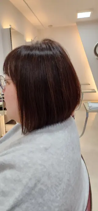 ミディアム カラー hairmake Juinのヘアスタイル