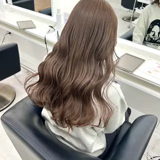 ロング カラー ParveMix 🪽鳥取彩花のヘアスタイル