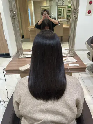 セミロング Armony青山店 松原大斗のヘアスタイル