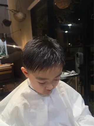 メンズ キッズ arbos所属・arbos/鳳美容室 /risaのヘアスタイル