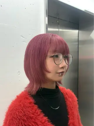 ミディアム カラー 🌟ゆりあ🌟 JILLSTUDIOのヘアスタイル