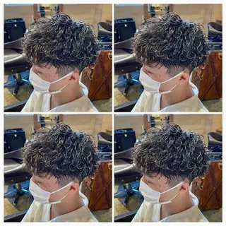 パーマ メンズ 💎髪質改善／艶髪 荻原💎のヘアスタイル