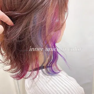 ミディアム カラー 代表🎀 ふわモテ愛 され髪🩷yumiのヘアスタイル