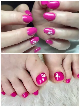 ネイル nailsalon Fluaのネイルデザイン