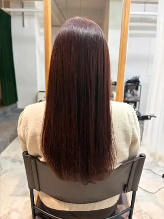 ロング カラー 渡邉 光姫のヘアスタイル