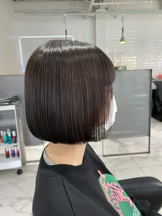 ショート Salon de  COCO所属・Yuka /ツヤカラー✨のヘアスタイル