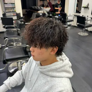 ショート パーマ メンズ ✨メンズ特化✨鈴木 遼太のヘアスタイル