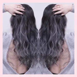 ロング カラー シシド ユウスケ Aceのヘアスタイル