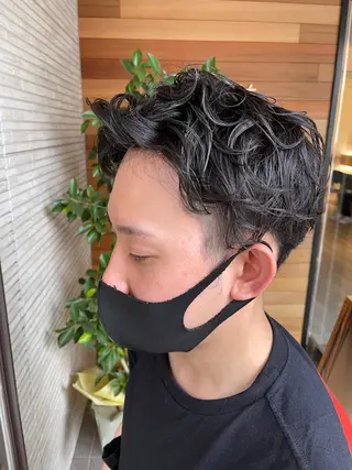 パーマ メンズ 【AMANEQ】 yuka🦋のヘアスタイル