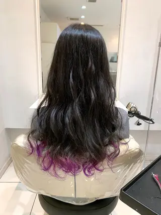 ロング 金澤 夏海のヘアスタイル