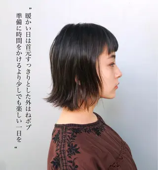 ミディアム 苅北 泰輔のヘアスタイル