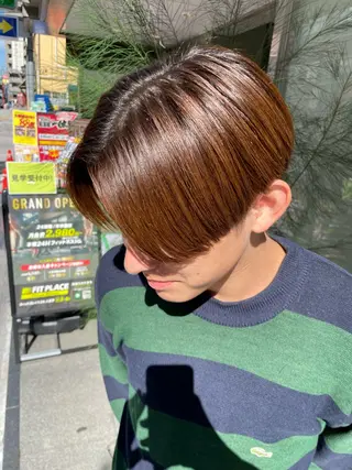 メンズ 【圧倒的センス】 まる/メンズカラーのヘアスタイル