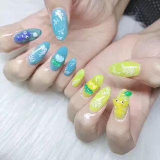 ネイル Kame_ nail🐢💕のネイルデザイン