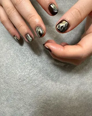 ネイル kiii.__ ✴︎*のネイルデザイン