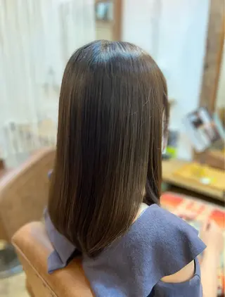 ミディアム カラー 小澤 真理子 ☀️アメリシュシュのヘアスタイル