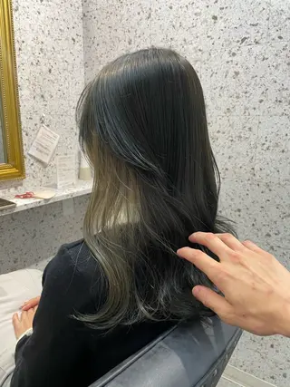 ロング カラー lani hair salon所属・SHOTO ハイトー ン/デザインカラーのヘアスタイル