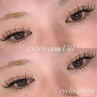 マツエク・マツパ EYELA maho 銀座のマツエク・マツパデザイン