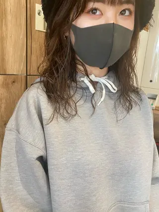 ロング パーマ ヘアアレンジ パーマ指名No1 /namiのヘアスタイル